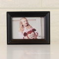 customized European high quality black 4*6 certificate wood photo picture frame